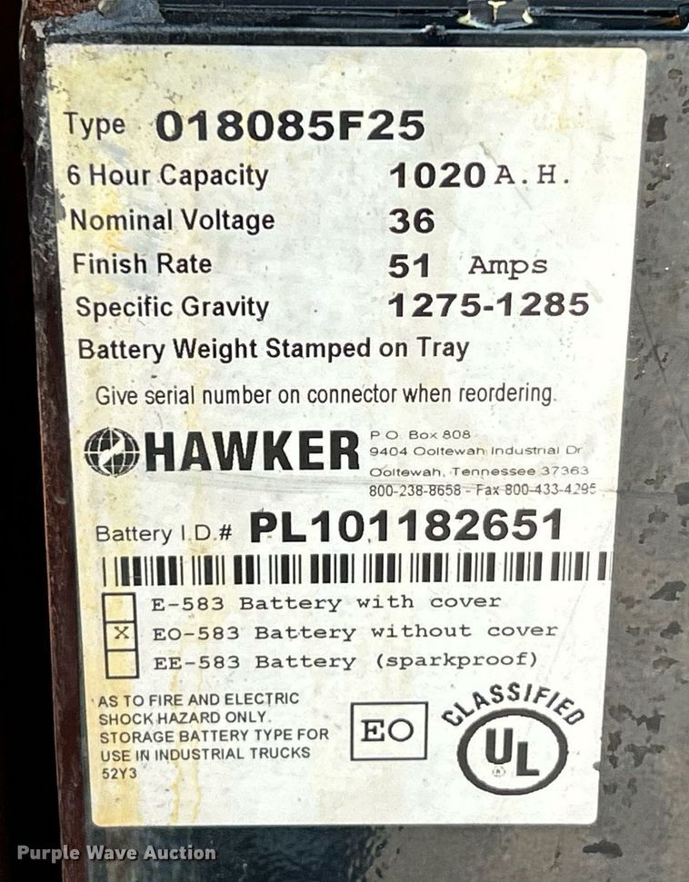 image for item EK8119 Toyota 8FBCU25 forklift