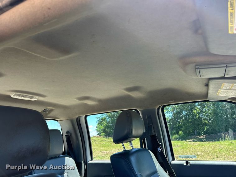 image for item EK8132 2015 Ford F550 Super Duty XL Crew Cab truck cab and chassis