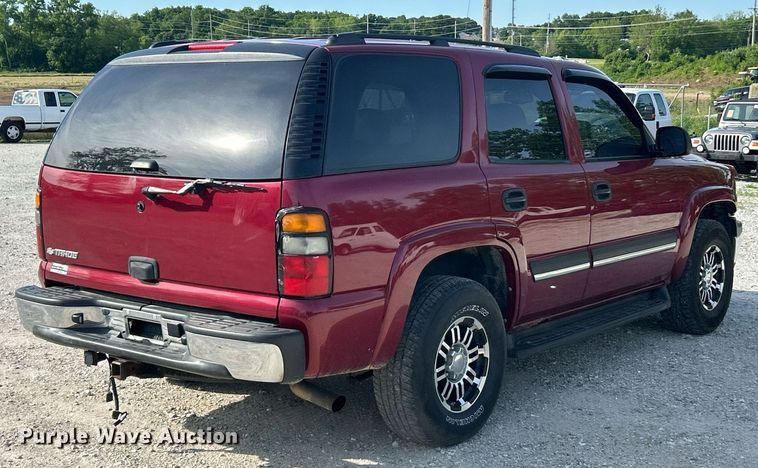 image for item EK8153 2006 Chevrolet Tahoe SUV