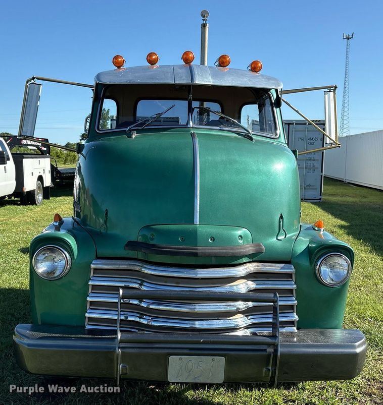 image for item EL2083 1951 Chevrolet COE 3500 truck cab and chassis
