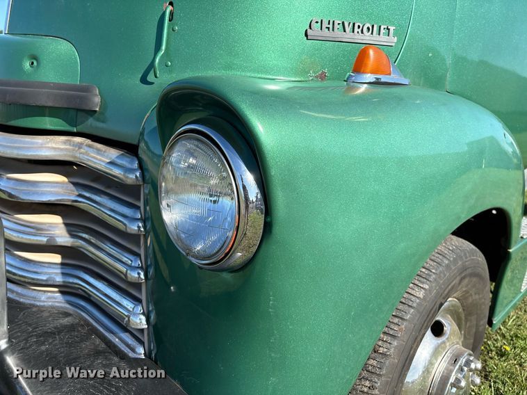 image for item EL2083 1951 Chevrolet COE 3500 truck cab and chassis