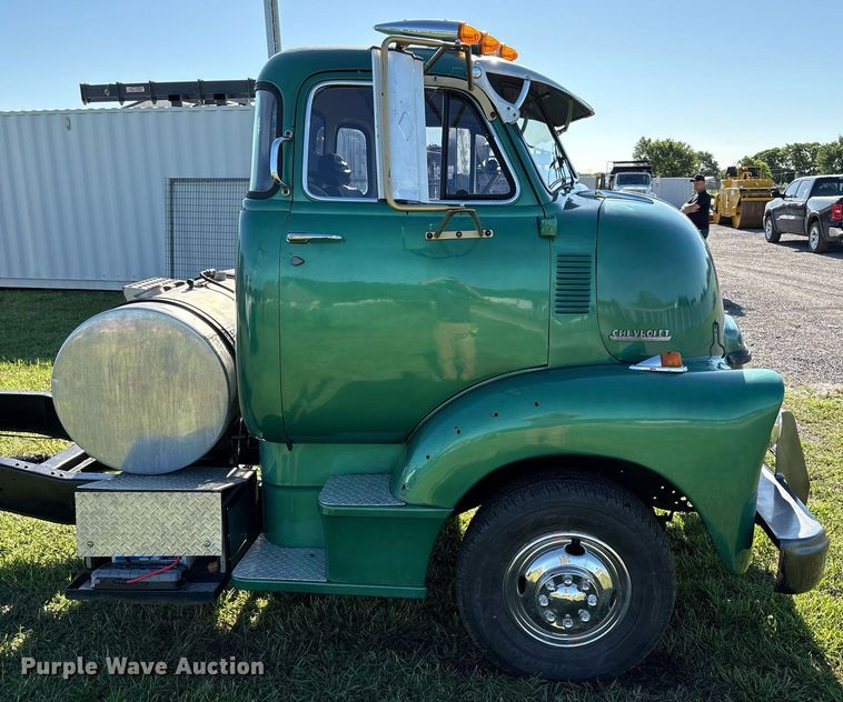 image for item EL2083 1951 Chevrolet COE 3500 truck cab and chassis