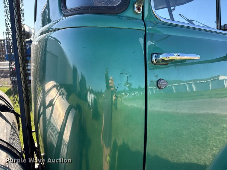 image for item EL2083 1951 Chevrolet COE 3500 truck cab and chassis