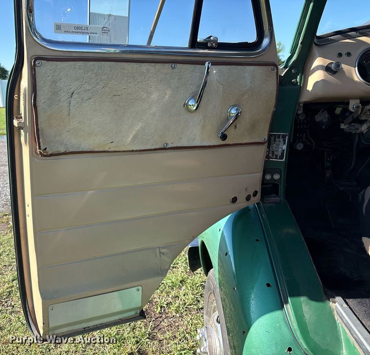 image for item EL2083 1951 Chevrolet COE 3500 truck cab and chassis