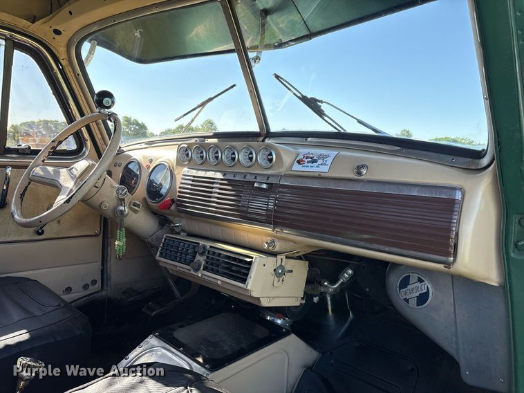 image for item EL2083 1951 Chevrolet COE 3500 truck cab and chassis