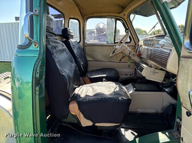 image for item EL2083 1951 Chevrolet COE 3500 truck cab and chassis