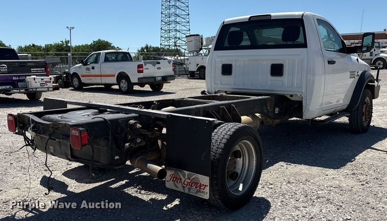 image for item EL2104 2017 Dodge Ram 4500 truck cab and chassis
