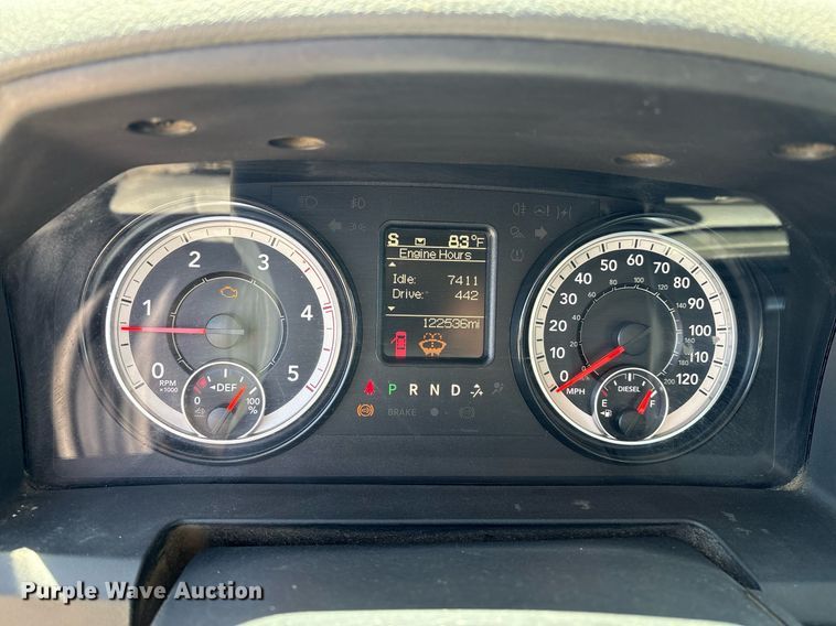 image for item EL2104 2017 Dodge Ram 4500 truck cab and chassis