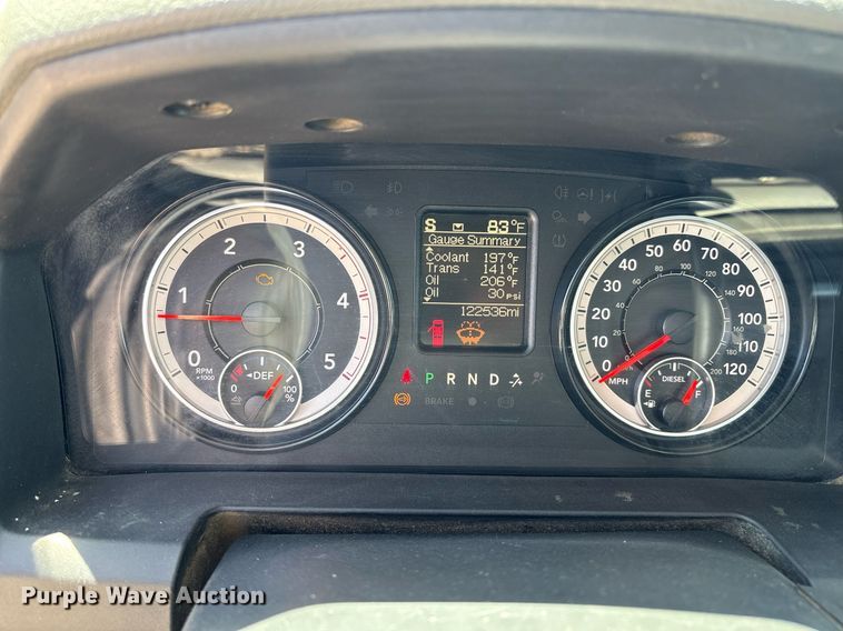 image for item EL2104 2017 Dodge Ram 4500 truck cab and chassis