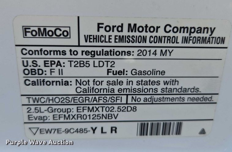 image for item EM7338 2014 Ford Transit Connect van