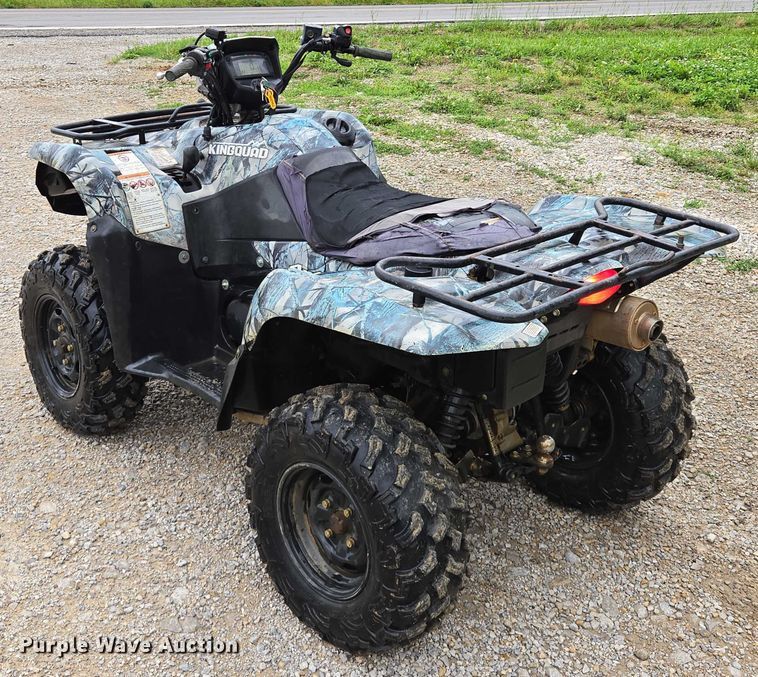 image for item EM7346 2014 Suzuki KingQuad 750AXi ATV