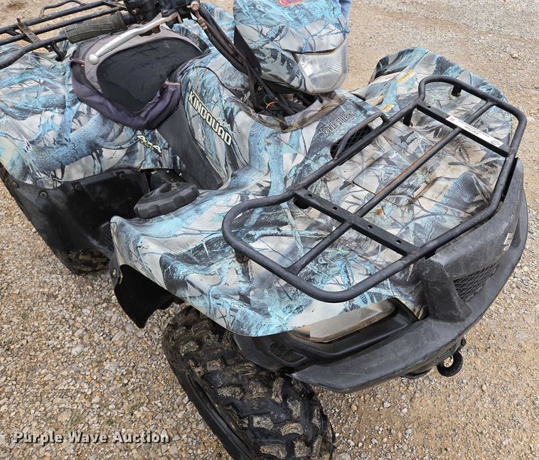 image for item EM7346 2014 Suzuki KingQuad 750AXi ATV