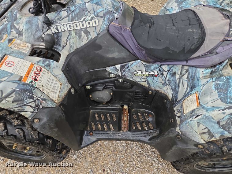 image for item EM7346 2014 Suzuki KingQuad 750AXi ATV