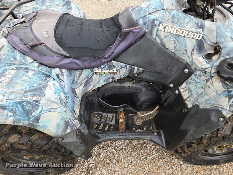 image for item EM7346 2014 Suzuki KingQuad 750AXi ATV