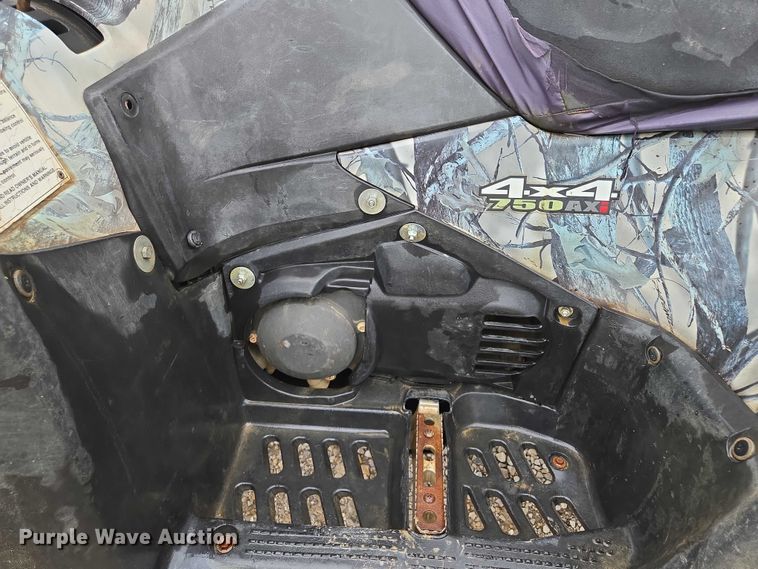 image for item EM7346 2014 Suzuki KingQuad 750AXi ATV