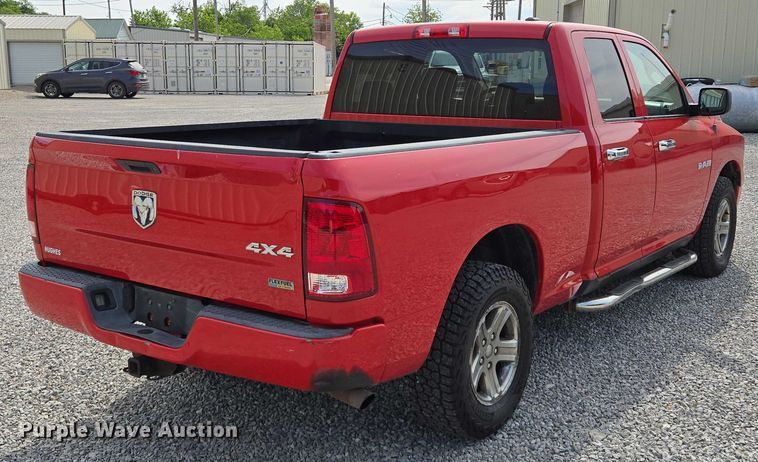 image for item EM7376 2010 Dodge Ram 1500 Quad Cab pickup truck