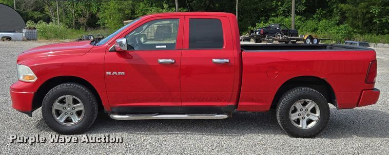 image for item EM7376 2010 Dodge Ram 1500 Quad Cab pickup truck
