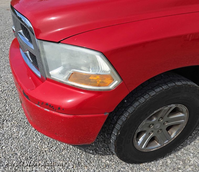 image for item EM7376 2010 Dodge Ram 1500 Quad Cab pickup truck