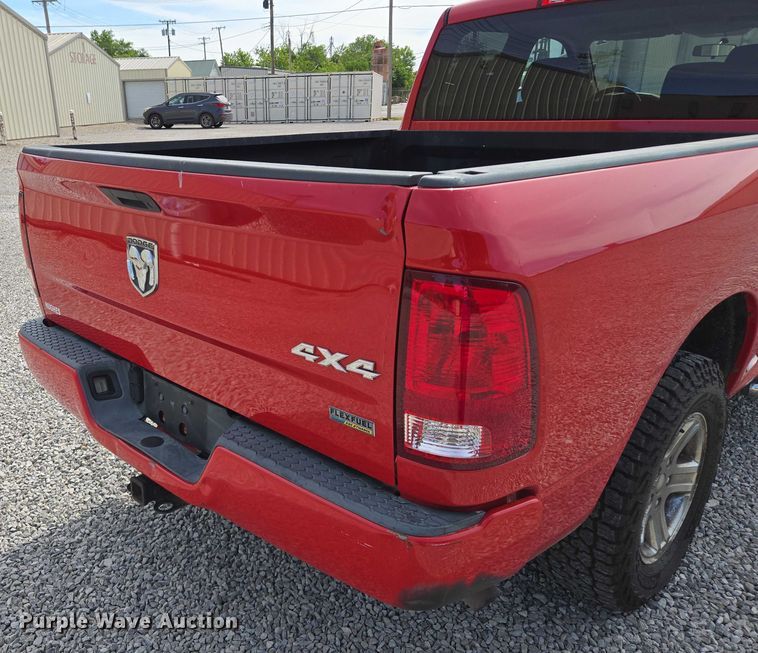 image for item EM7376 2010 Dodge Ram 1500 Quad Cab pickup truck