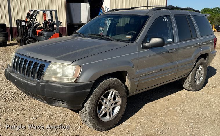 image for item EN4555 2000 Jeep Grand Cherokee Limited SUV