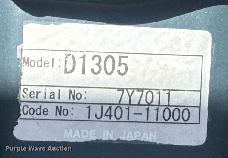 image for item EN4562 Grasshopper 430D ZTR lawn mower