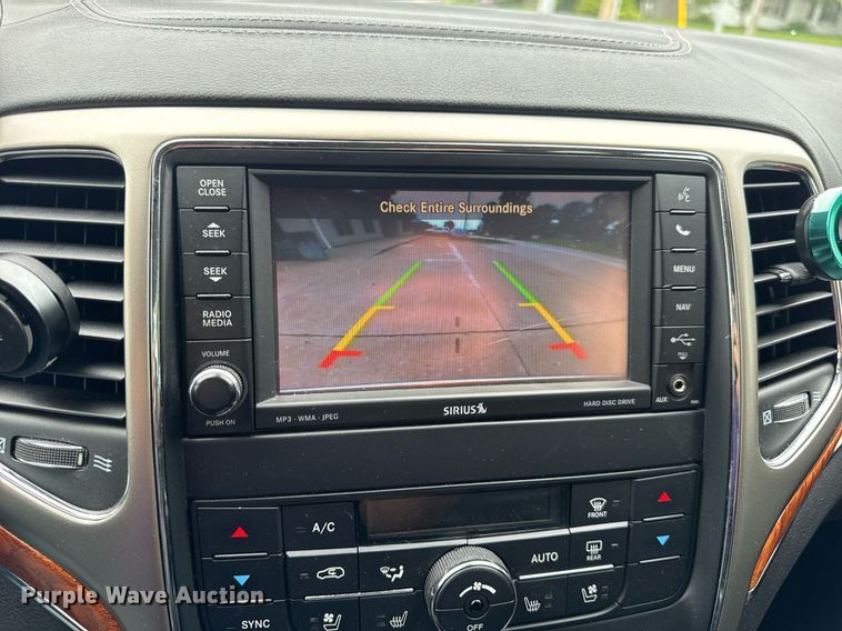 image for item EN4563 2012 Jeep Grand Cherokee SUV