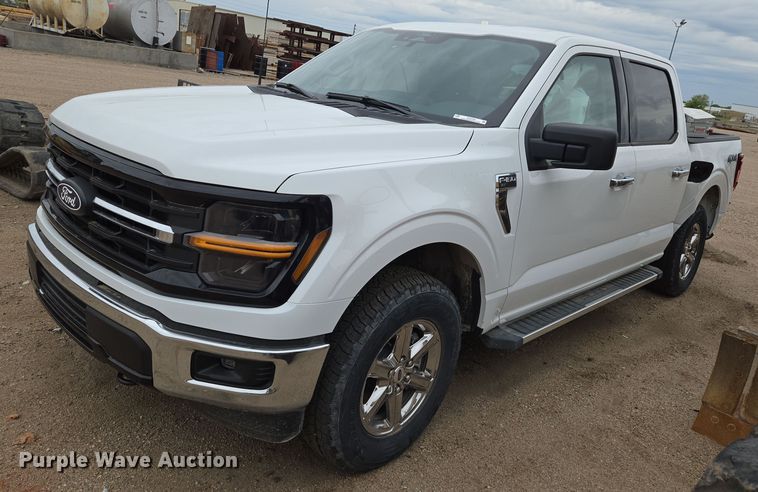 image for item EO0780 2025 Ford F150 XLT SuperCrew pickup truck