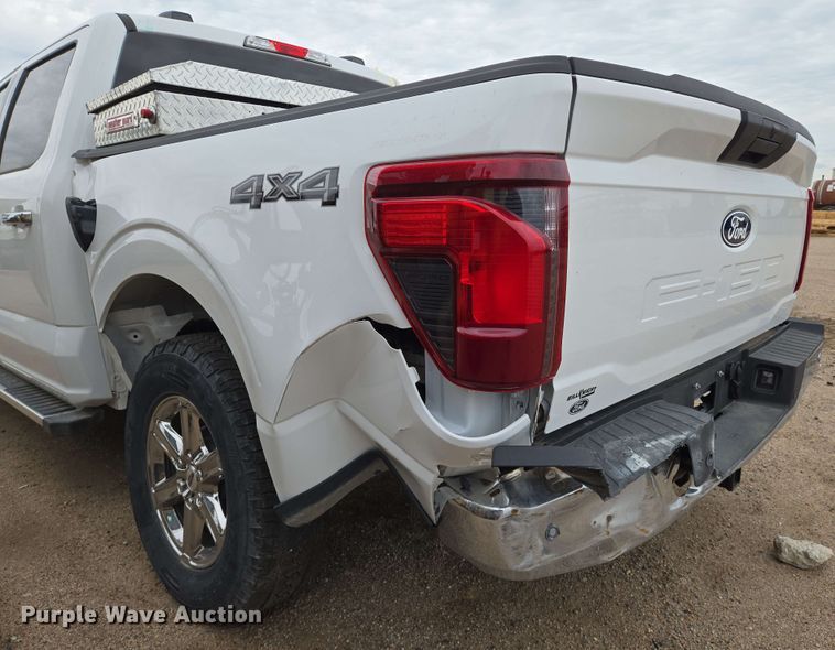 image for item EO0780 2025 Ford F150 XLT SuperCrew pickup truck