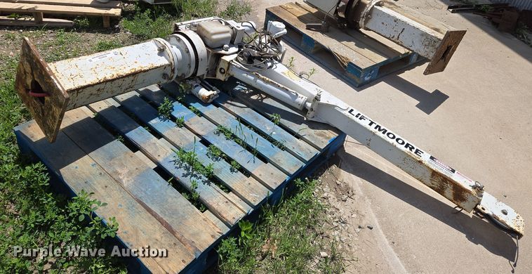 image for item EO0793 (2) Liftmoore truck mounted cranes 