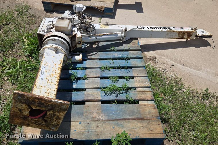 image for item EO0793 (2) Liftmoore truck mounted cranes 