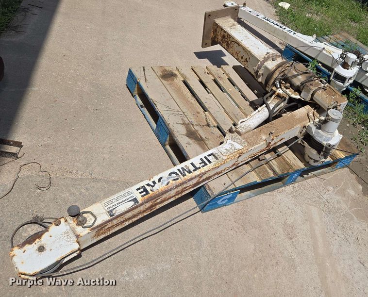 image for item EO0793 (2) Liftmoore truck mounted cranes 