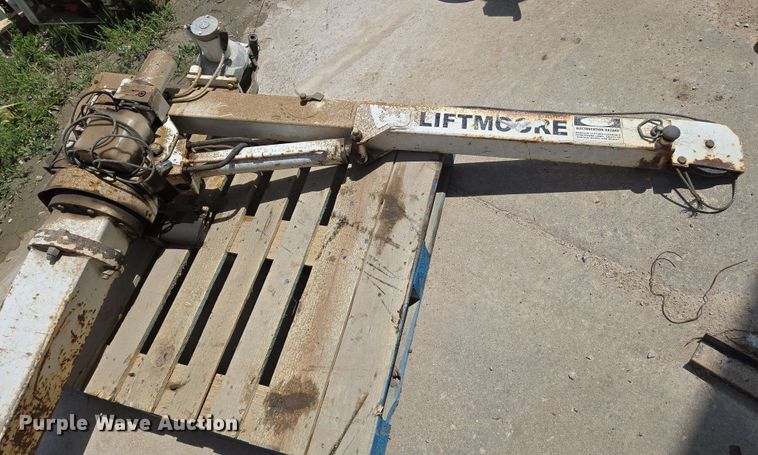 image for item EO0793 (2) Liftmoore truck mounted cranes 