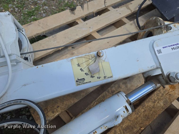 image for item EO0794 (2) Liftmoore truck mounted cranes