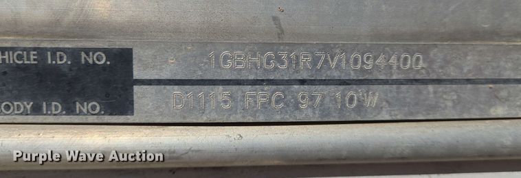 image for item EO0810 1997 Chevrolet  Express G3500 delivery van