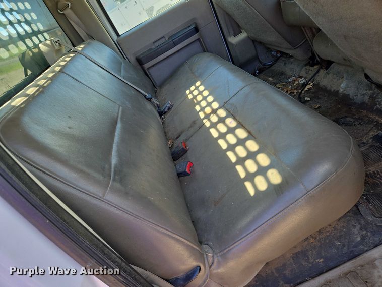 image for item EO0824 2008 Ford F550 Super Duty XL Crew Cab dump truck