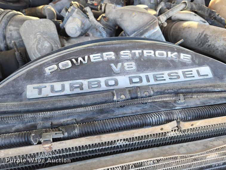 image for item EO0824 2008 Ford F550 Super Duty XL Crew Cab dump truck