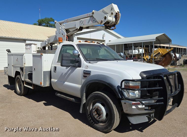 image for item EO0825 2009 Ford F550 Super Duty XL bucket truck
