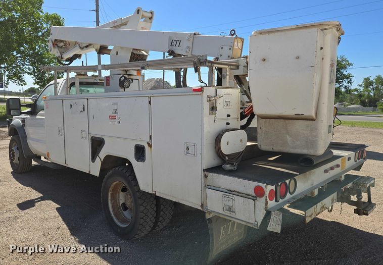 image for item EO0825 2009 Ford F550 Super Duty XL bucket truck
