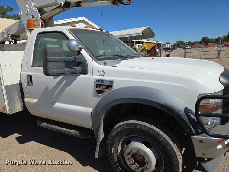 image for item EO0825 2009 Ford F550 Super Duty XL bucket truck