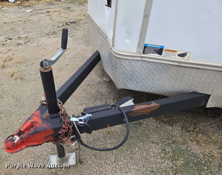 image for item EO0950 2017 H&H enclosed cargo trailer