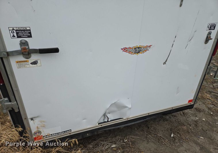image for item EO0950 2017 H&H enclosed cargo trailer