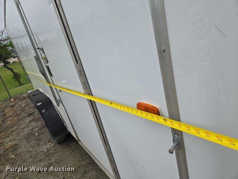 image for item EO0950 2017 H&H enclosed cargo trailer