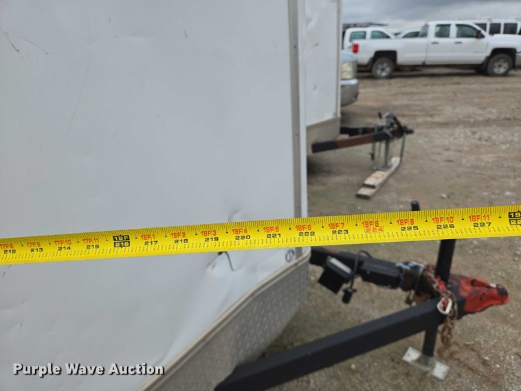 image for item EO0950 2017 H&H enclosed cargo trailer