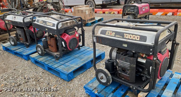 image for item EO0958 (3) Northstar 13000 generators