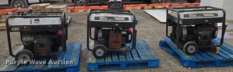 image for item EO0958 (3) Northstar 13000 generators
