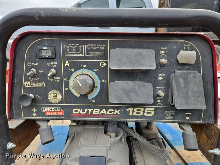 image for item EO0959 Lincoln  Outback 185 welder/generator