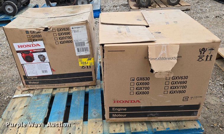 image for item EO0960 (2) Honda GX630 engines