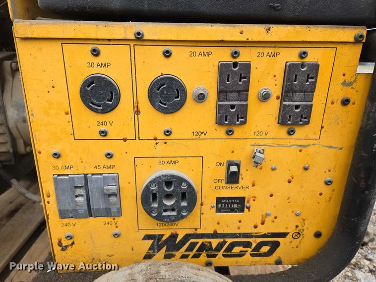 image for item EO0965 Winco WH12000HE/E generator