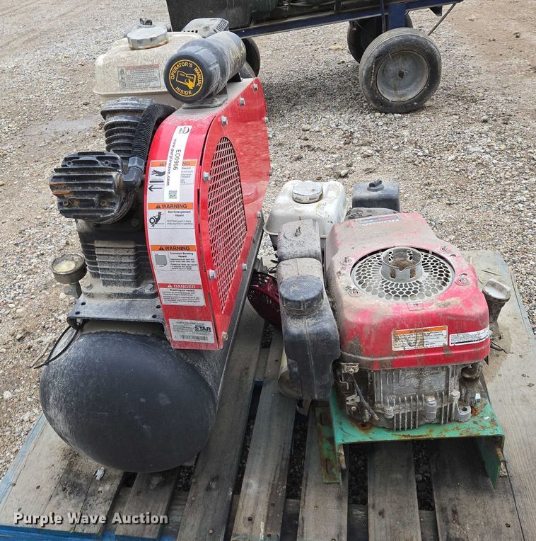 image for item EO0966 North Star air compressor