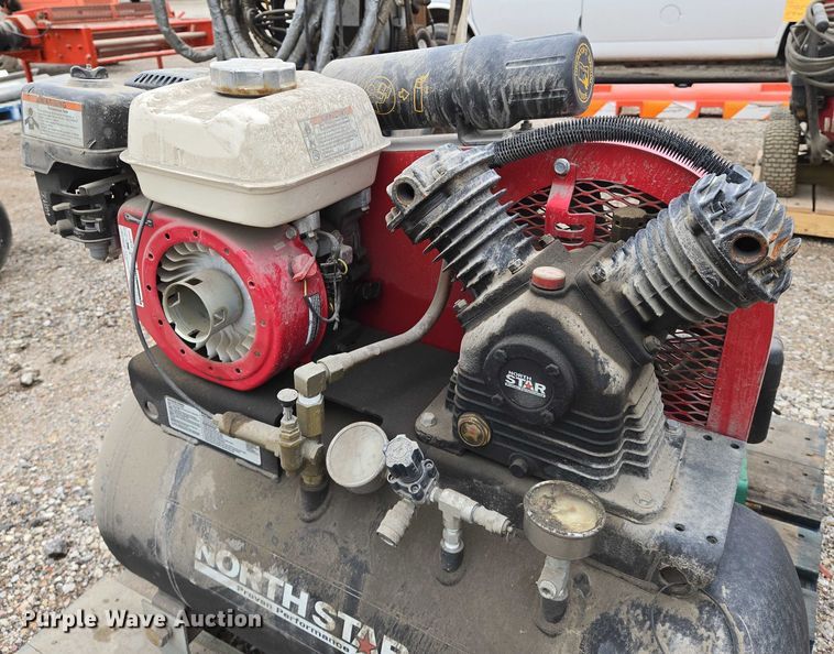 image for item EO0966 North Star air compressor
